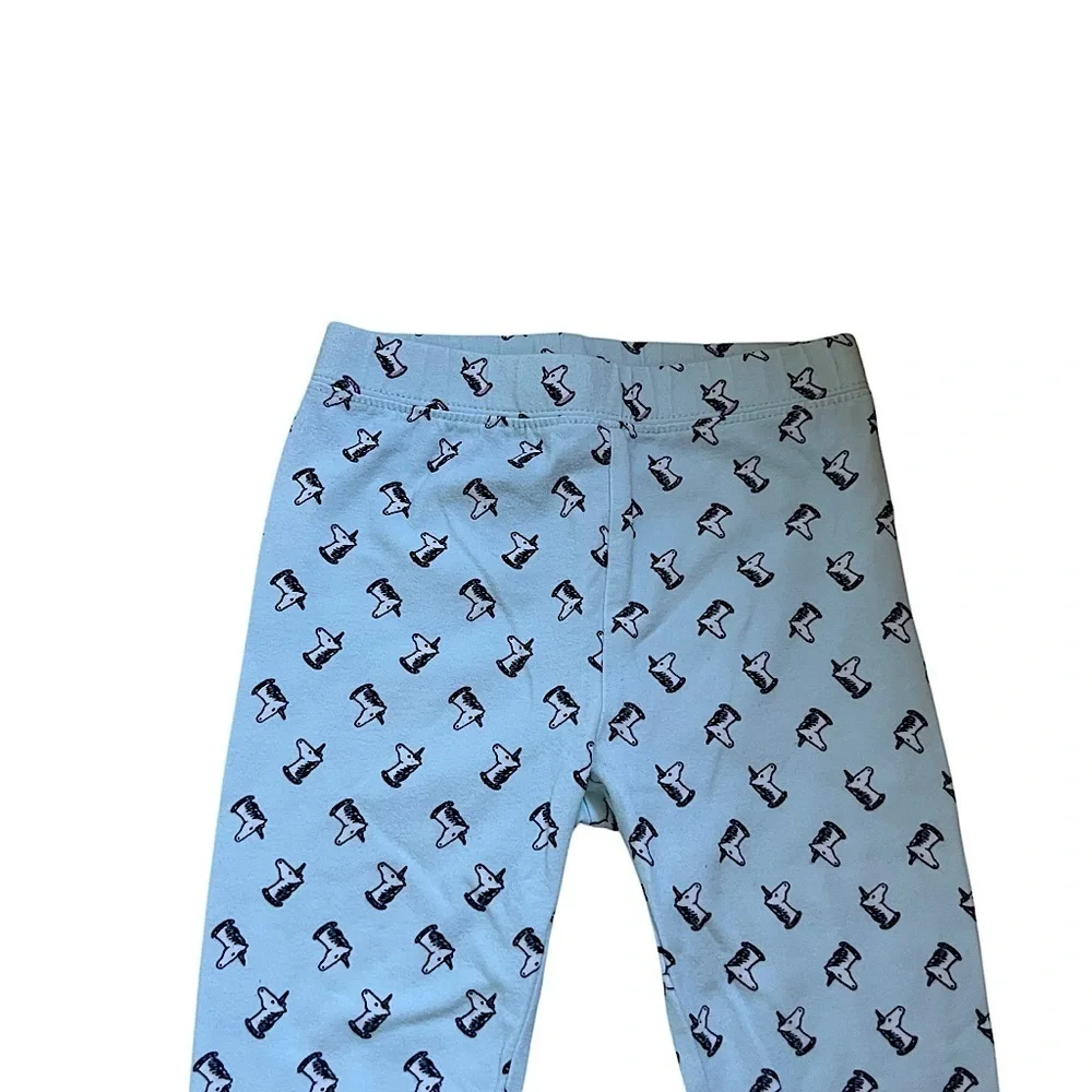 GAP| Kids Unicorn Patterned Cropped Leggings-Size 2 years